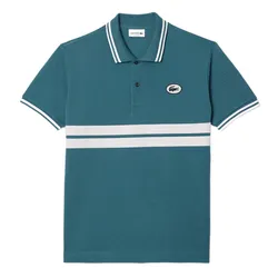 Áo Polo Nam Lacoste Men's Original Polo Shirt L.12.12 With Badge PH7447-10 IPM Màu Xanh Rêu Size S