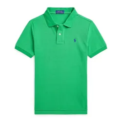 Áo Polo Trẻ Em Ralph Lauren Children's Cotton 323708857182 Màu Xanh Green Size XL