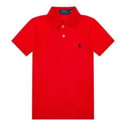 Áo Polo Trẻ Em Ralph Lauren Red Polo-Shirt With Small Logo 323547926007 Màu Đỏ Size XL