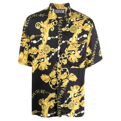 Áo Sơ Mi Nam Versace Jeans Couture 75GAL2B0 Màu Vàng Đen Size 46