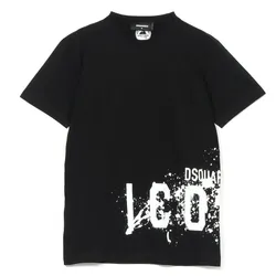Áo Thun Nam Dsquared2 Icon Splash Cool Fit Tshirt S79GC0086S23009-900 Màu Đen Size XS 