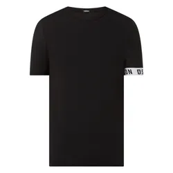 Áo Thun Nam Dsquared2 Mit Stretch-Anteil In Black D9M3S3450 TShirt Màu Đen Size M