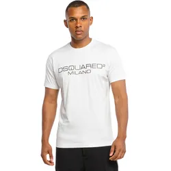Áo Thun Nam Dsquared2 S74GD0899 S22844 Tshirt Màu Trắng Size S