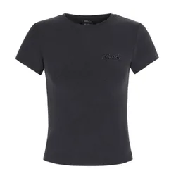 Áo Thun Nữ Badblood Beyond Soft Short Sleeve - Charcoal Tshirt Màu Đen Xám Size S