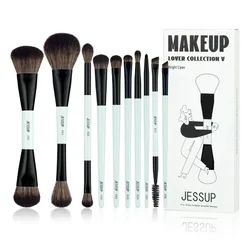 Bộ Cọ Trang Điểm Jessup Beauty Makeup Lover Collection V 10 Món