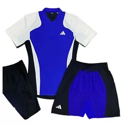 Bộ Quần Áo Nam Adidas Tennis Pro Heat Rdy FreeLift IT2262/IT2264 Màu Xanh Trắng Size S
