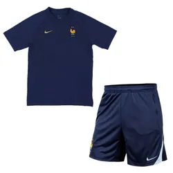 Bộ Quần Áo Nam Nike France Travel Dri Fit Soccer FJ7390-498/FJ2202-499 Màu Xanh Navy Size S (Form Âu)