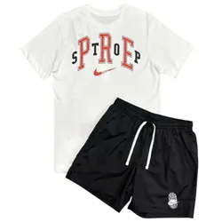 Bộ Thể Thao Nam Nike Men's Dri-FIT Running Màu Đen Trắng Size M (Form Á)