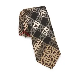 Cà Vạt Nam Burberry 80482581 Màu Nâu Đen