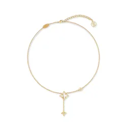 Dây Chuyền Nữ Louis Vuitton LV Flowergram Necklace M01234 Màu Vàng
