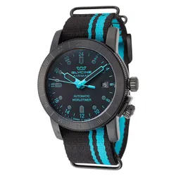 Đồng Hồ Nam Glycine Men's Airman Purist Automatic Watch GL0494 Màu Xanh Đen