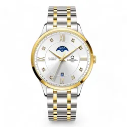 Đồng Hồ Nam Carnival Automatic 8097G-CV-T (8097G) Màu Vàng Trắng