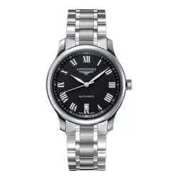 Đồng Hồ Nam Longines Master Watch L2.628.4.51.6 Màu Bạc/Đen