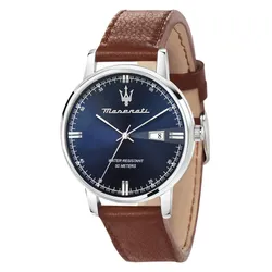 Đồng Hồ Nam Maserati Eleganza R8851130003 Màu Nâu Xanh