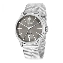 Đồng Hồ Nam Maserati Epoca Grey Dial R8853118002 Màu Bạc Xám