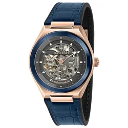 Đồng Hồ Nam Maserati Triconic Automatic R8821139002 Màu Xanh