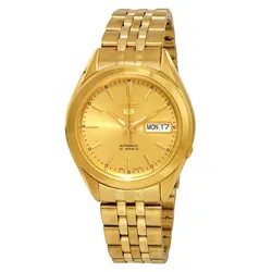 Đồng Hồ Nam Seiko 5 Automatic Gold Dial Men Watch SNKL28K1 Màu Vàng