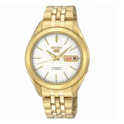 Đồng Hồ Nam Seiko 5 Silver Dial Men Watch SNKL26K1 Màu Vàng