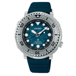 Đồng Hồ Nam Seiko Automatic Divers Tuna Antartica Silicone Strap Watch SRPH77K1 Màu Xanh Coban