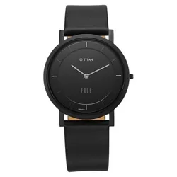 Đồng Hồ Nam Titan Edge 1595 1595NL04 Màu Đen