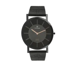 Đồng Hồ Nam Titan Edge Revamp-2 1595NL01 Màu Đen