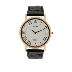 Đồng Hồ Nam Titan  Edge Revamp-2 1595WL01 Màu Đen