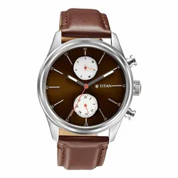 Đồng Hồ Nam Titan Elmnt 1805SL08  Màu Nâu