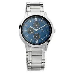 Đồng Hồ Nam Titan Gents Neo III 1769SM01 Màu Bạc Xanh
