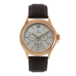 Đồng Hồ Nam Titan Gents Neo Royale 1698WL01 Màu Nâu