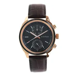 Đồng Hồ Nam Titan Gents Neo Royale 1733KL03 Màu Nâu