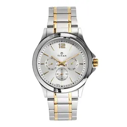 Đồng Hồ Nam Titan Gents Neo Royale Watch 1698BM01 Màu Bạc