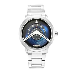Đồng Hồ Nam Titan Maritime Quartz Analog Blue Dial Watch 1828SM01 Màu Bạc/Xanh