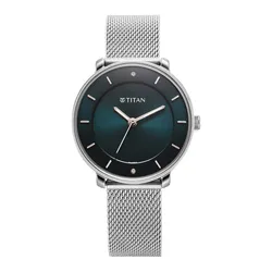 Đồng Hồ Nam Titan N/A 2728SM01 Màu Xanh Bạc