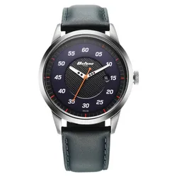 Đồng Hồ Nam Titan Octane Quartz Analog with Date Blue Dial With Blue Leather 1806SL14 Màu Xanh Xám