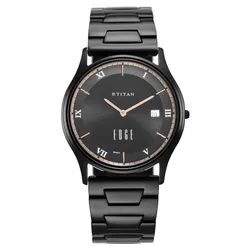 Đồng Hồ Nam Titan Quartz Analog 1683NM01 Màu Đen