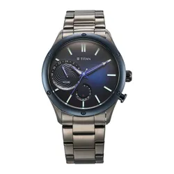 Đồng Hồ Nam Titan Stellar 10009KM01 Màu Xám