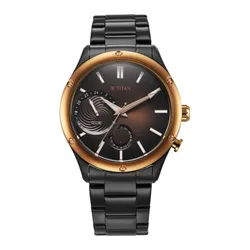 Đồng Hồ Nam Titan Stellar 10009KM02 Màu Đen