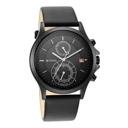 Đồng Hồ Nam Titan Workwear Neo Gents Watch 1870NL01 Màu Đen