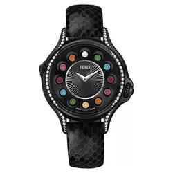Đồng Hồ Nữ Fendi Crazy Carats F110021011C0T05 Watch Màu Đen