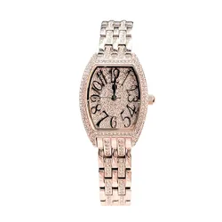 Đồng Hồ Nữ Kemil Ladies Watch KM2406 Màu Vàng Hồng