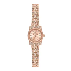 Đồng Hồ Nữ Michael Kors Lexington Steel Steel Pavé Watch MK4863 Màu Vàng Hồng