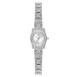 Đồng Hồ Nữ Michael Kors Lexington Three-Hand Stainless Steel Watch MK4864 Màu Bạc