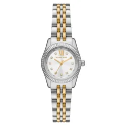 Đồng Hồ Nữ Michael Kors Lexington Two Tone Watch MK4740 Màu Bạc