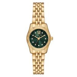 Đồng Hồ Nữ Michael Kors Petite Lexington Pavé Gold-Tone Watch MK4842 Màu Vàng Gold