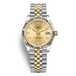 Đồng Hồ Nữ Rolex Datejust 31mm 278273 Vàng Gold Champagne
