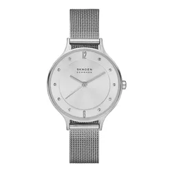 Đồng Hồ Nữ Skagen Anita Lille Steel Mesh Watch SKW2149 Màu Bạc