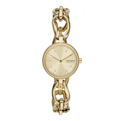 Đồng Hồ Nữ Skagen Signatur Lille Gold Stainless Steel Watch SKW3152 Màu Vàng Gold