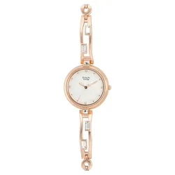 Đồng Hồ Nữ Titan I Am White Dial Women Watch 2581WM02 Màu Vàng/Trắng
