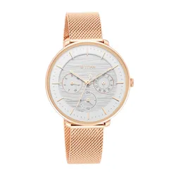 Đồng Hồ Nữ Titan Neo Ladies 6 Phase 1 2651WM02 Màu Vàng Hồng