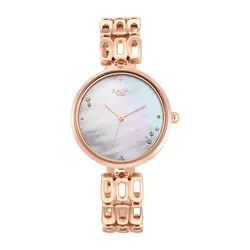 Đồng Hồ Nữ Titan Raga Chic Mother Of Pearl Watch 2659WM01 Màu Vàng Hồng